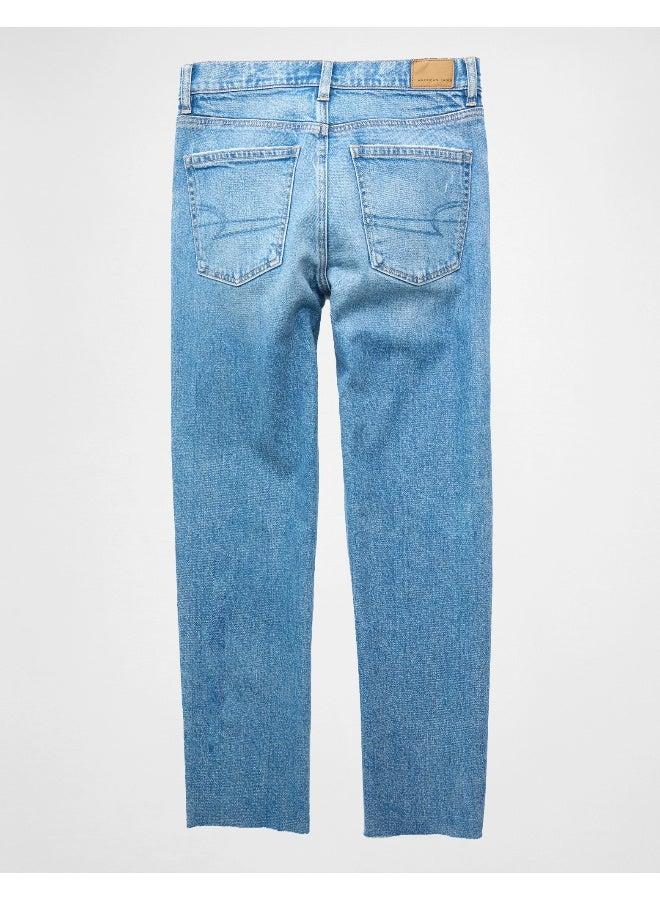 American Eagle AE Stretch Super High-Waisted Ankle Straight Jean - Image 2