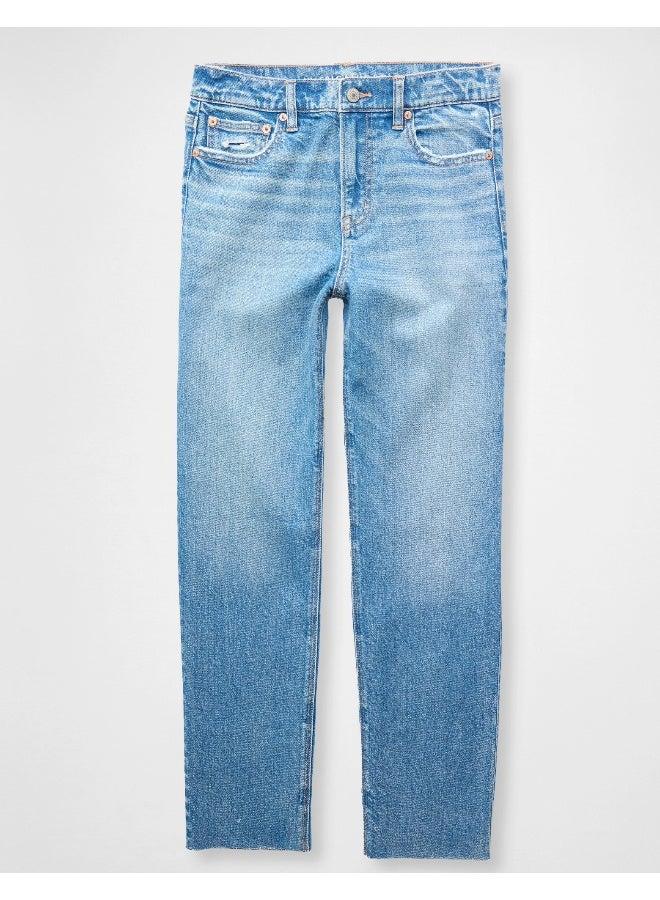 American Eagle AE Stretch Super High-Waisted Ankle Straight Jean - Image 3