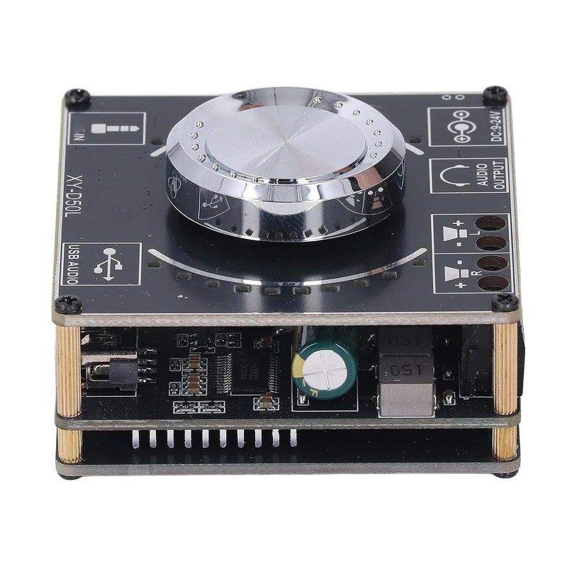 Bluetooth 5 1 Amplifier Board 2x50W Dual Channel Audio Amp with USB AUX Input DC 9 24V - Image 5