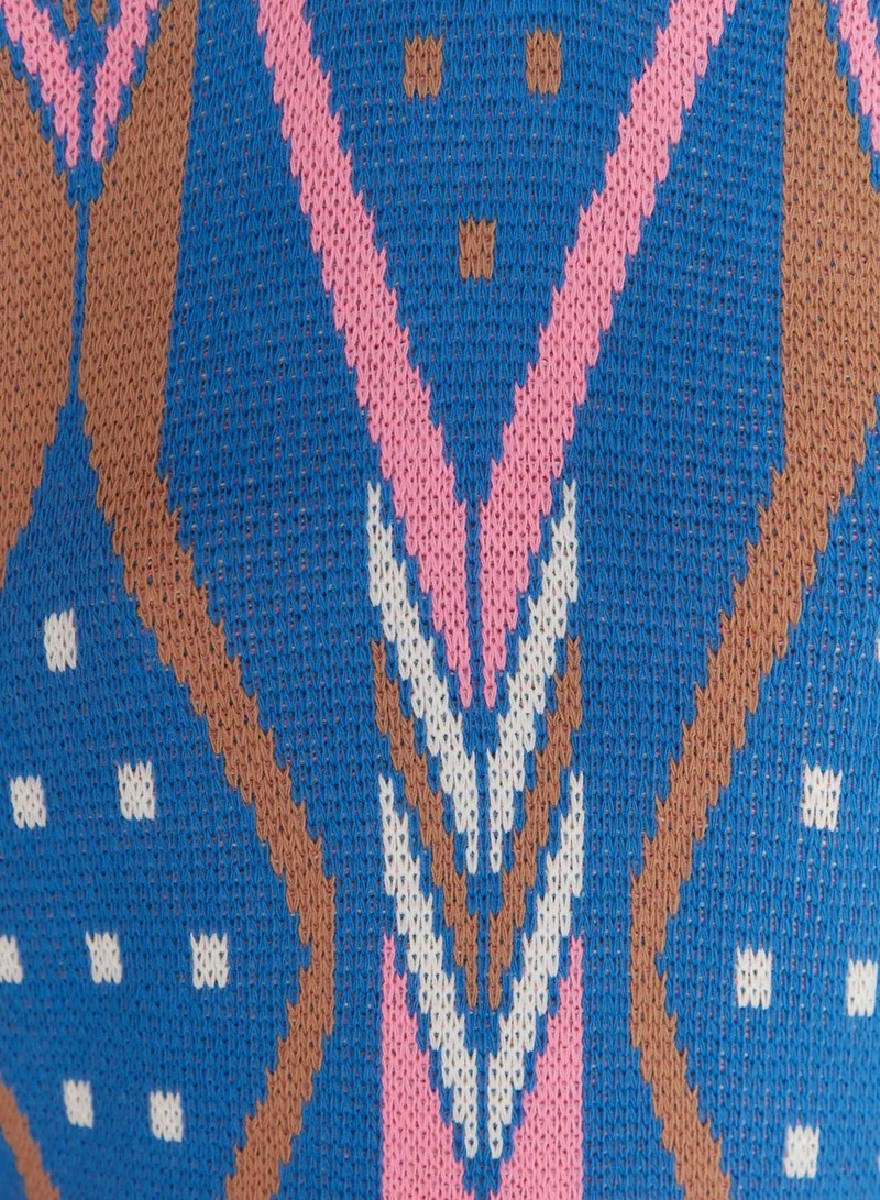 trendyol Crew Neck Printed Sweater