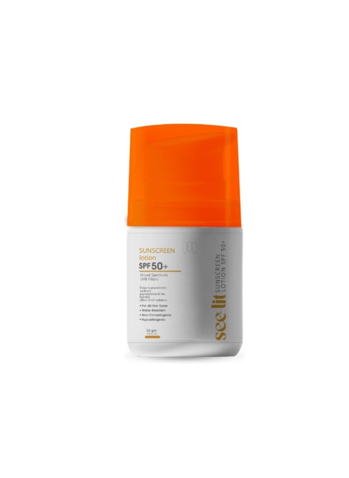 See-Lit - Sunscreen Lotion SPF 50+ 50gm - Image 1