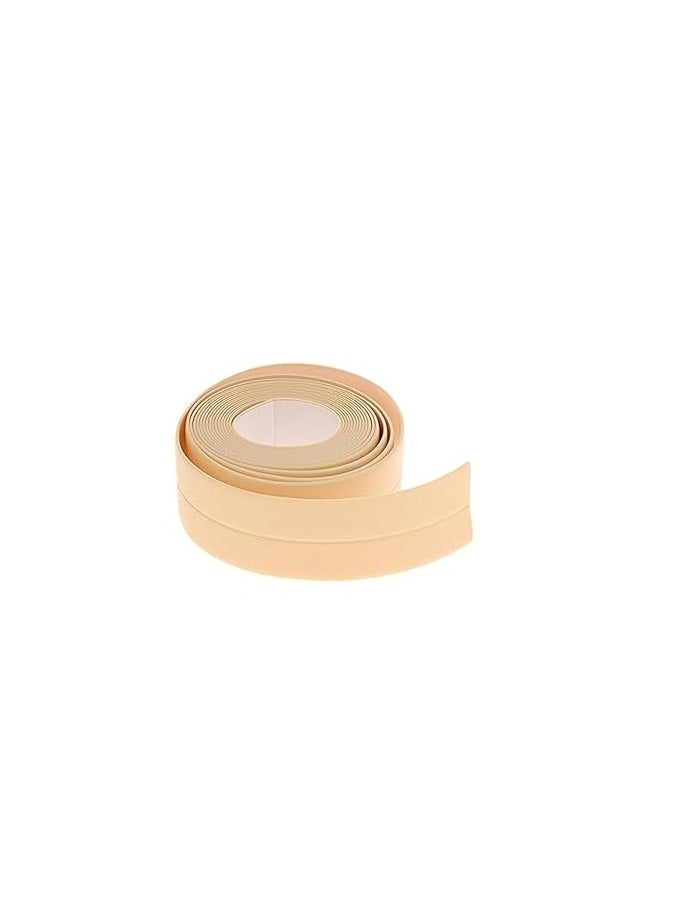 Spaceshoop Self Adhesive Waterproof Wall Sealing Strip Tape Bathtub Caulk Sealer for Kitchen Bathroom (22mm*3.2M)  - Image 1