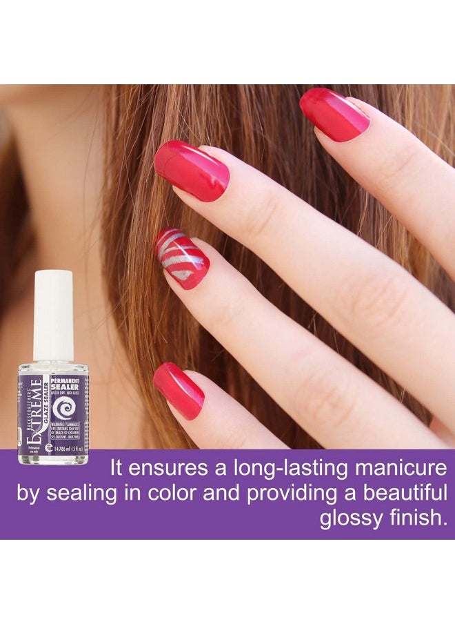 BACKSCRATCHERS - Extreme Glaze Sealer High Gloss And Quick Dry Polish Clear Permanent Top Coat - Image 1