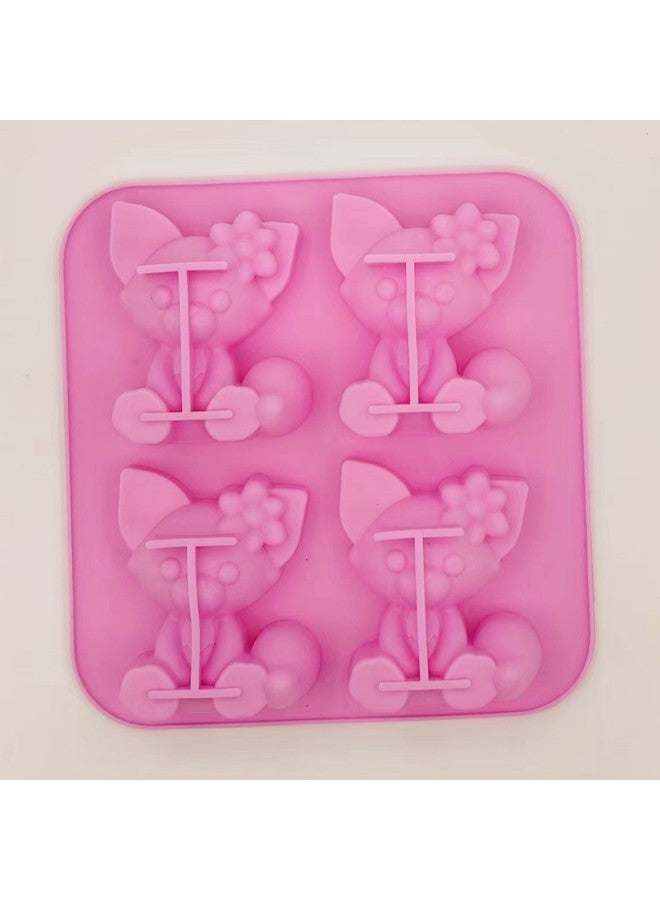 Stilts Spongebob Silicone Mold Plaster Doll Mold Altman Red Wolf Kulomi Chocolate Mold-Specification:Stitch-Colour:Random - Image 4