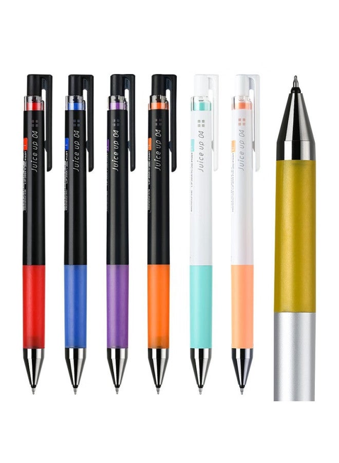 Pilot Juice Up Retractable Gel Pen, Metal Color, 0.4Mm, Single Pen, Metallic Blue, Ljp-20S4 - Image 5