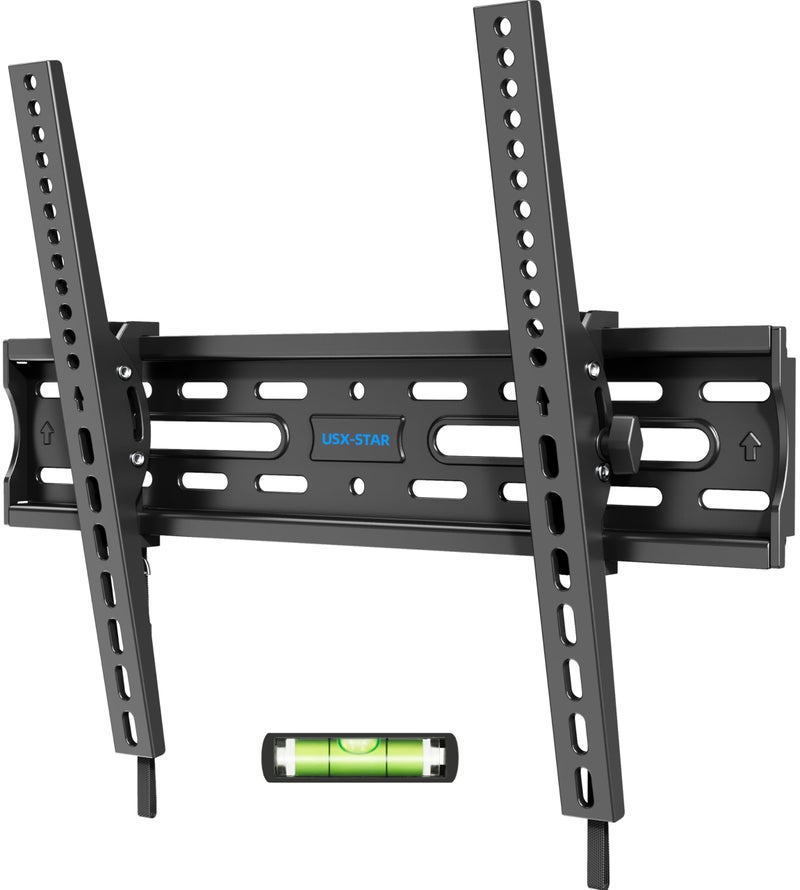 USX STAR UL Listed Tilting Low Profile TV Wall Mount - Holds Most 26-60 Inch TVs Up to 99 lbs, Quick Release Lock, Max VESA 400x400mm, Fits 8''-16'' Studs - by USX STAR - Image 1