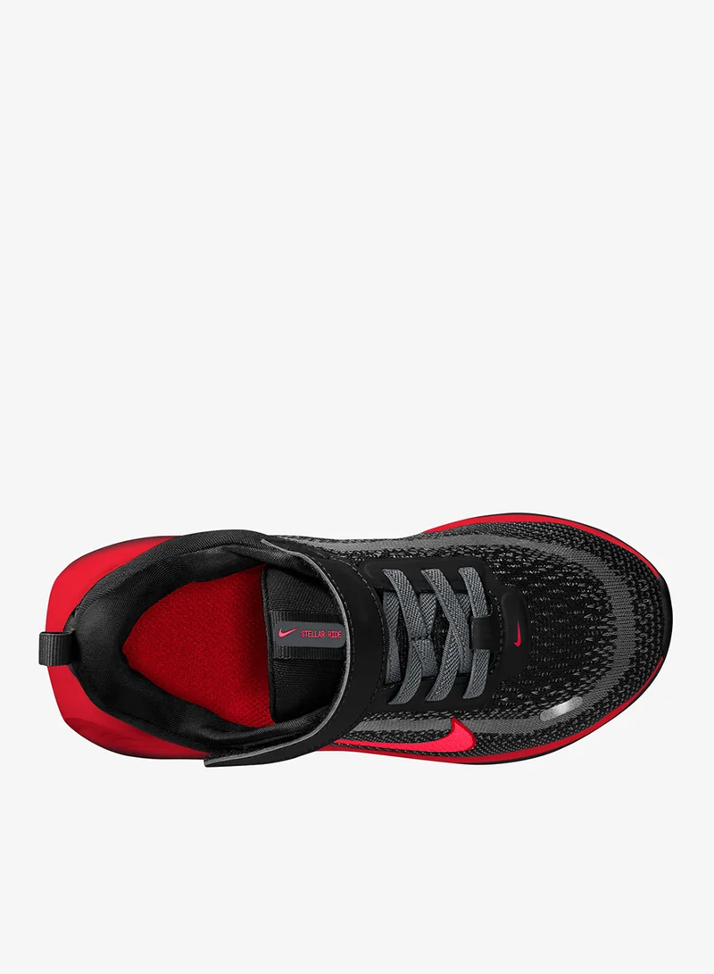 Nike BLACK/RED ORBIT-COOL GREY-UNIV RED Kids Stellar Ride Psv  | Best Price UAE