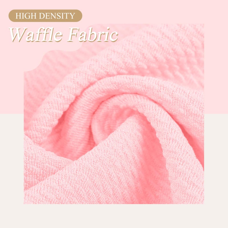 YanJie 6'' 4Pcs Baby Girl Headbands Hair Bows for Newborn Handmade Headbands with Bow Head Wraps for Infant Baby Toddler Girls Black White Pink - Image 5