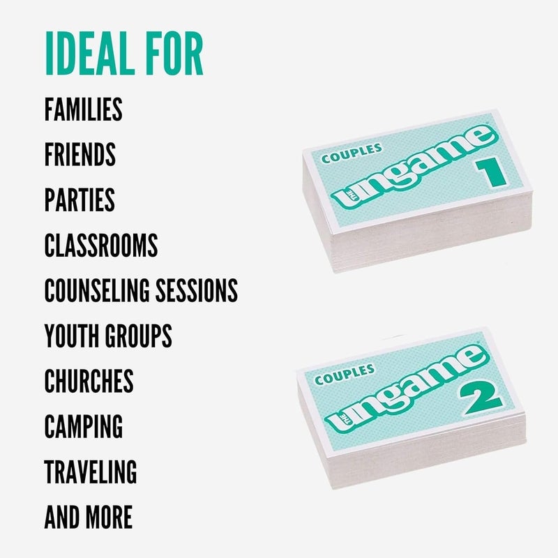 TaliCor Pocket Ungame Couples Version - Non-Competitive Card Game for Couples - Image 2