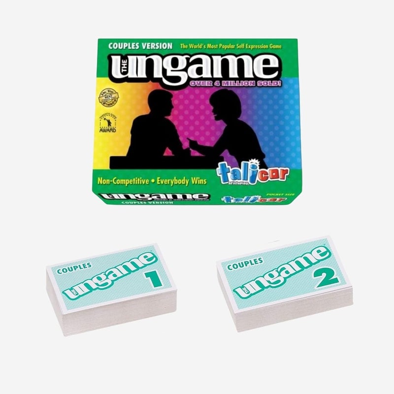 TaliCor Pocket Ungame Couples Version - Non-Competitive Card Game for Couples - Image 1