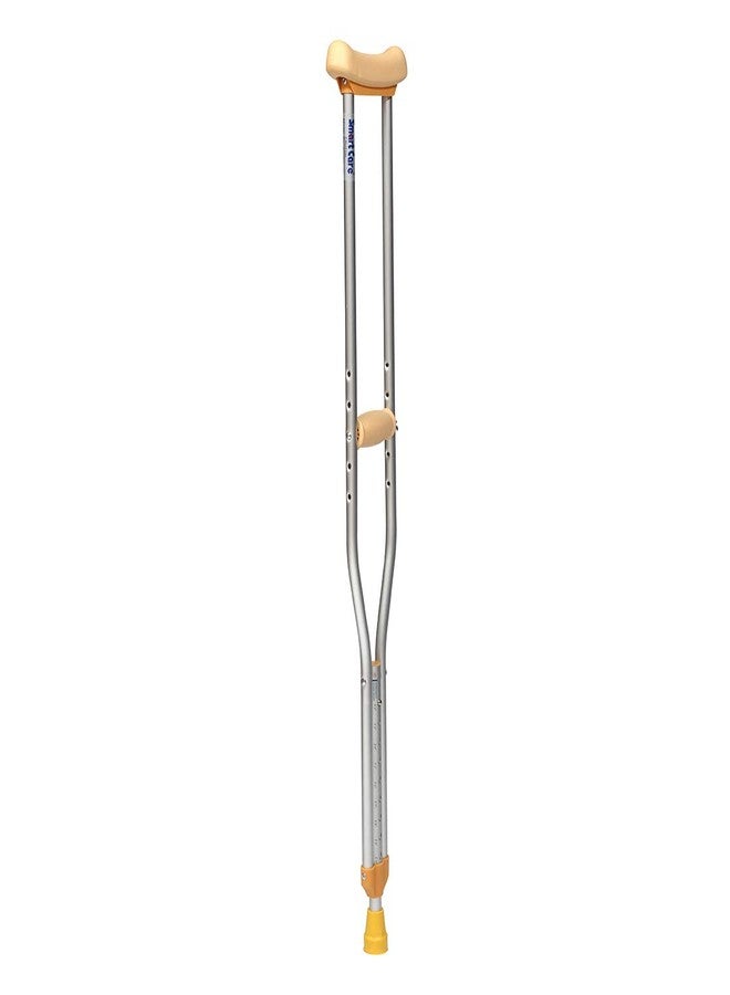 SMARTCARE Under Arm Auxiliary Crutch: Compact and Adjustable Support for Enhanced Mobility (Small Size) - Image 2