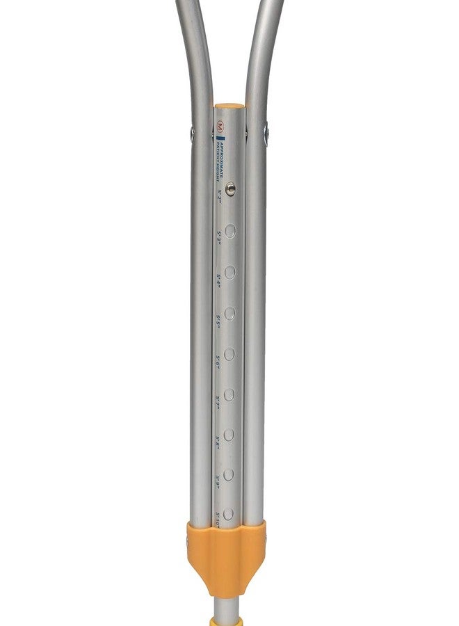 SMARTCARE Under Arm Auxiliary Crutch: Compact and Adjustable Support for Enhanced Mobility (Small Size) - Image 4