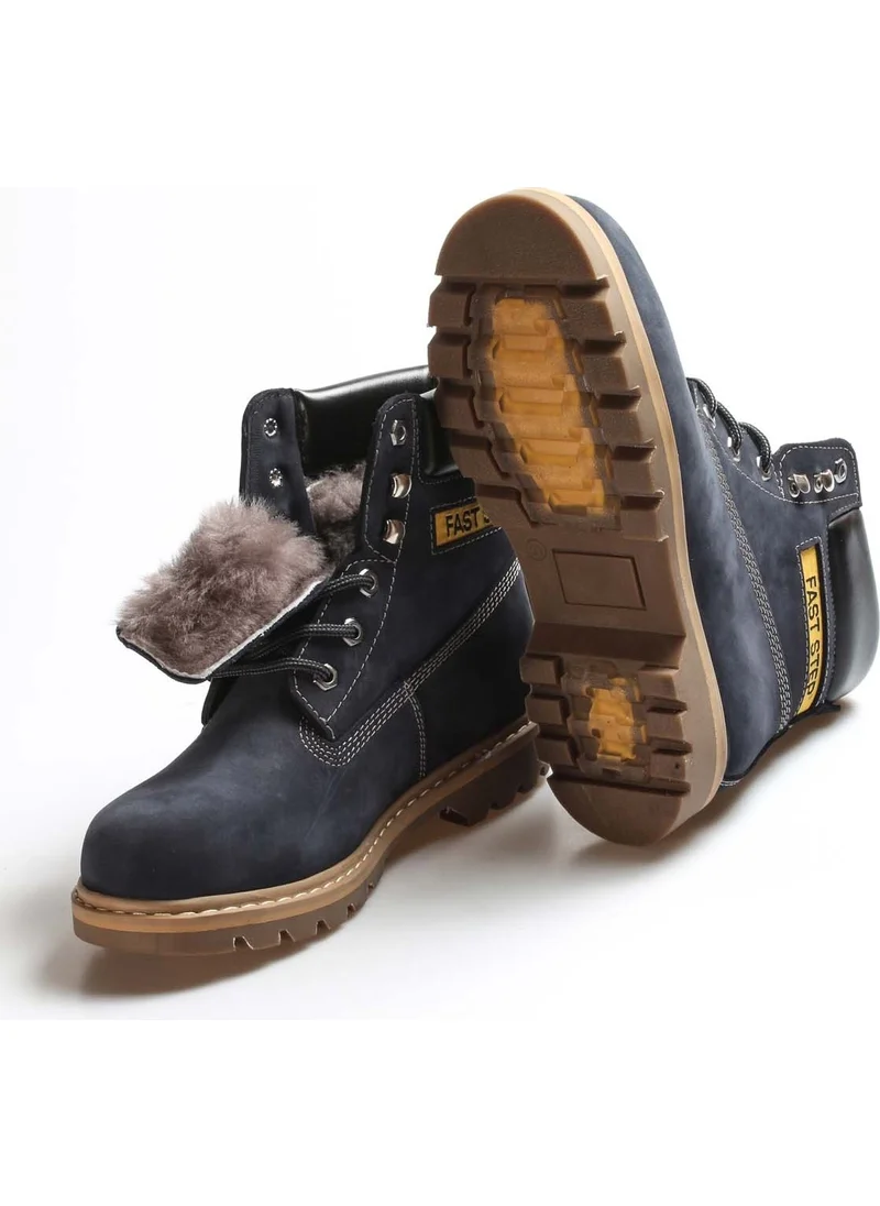 Fast Step Leather Unisex Worker Boots 938SGA50