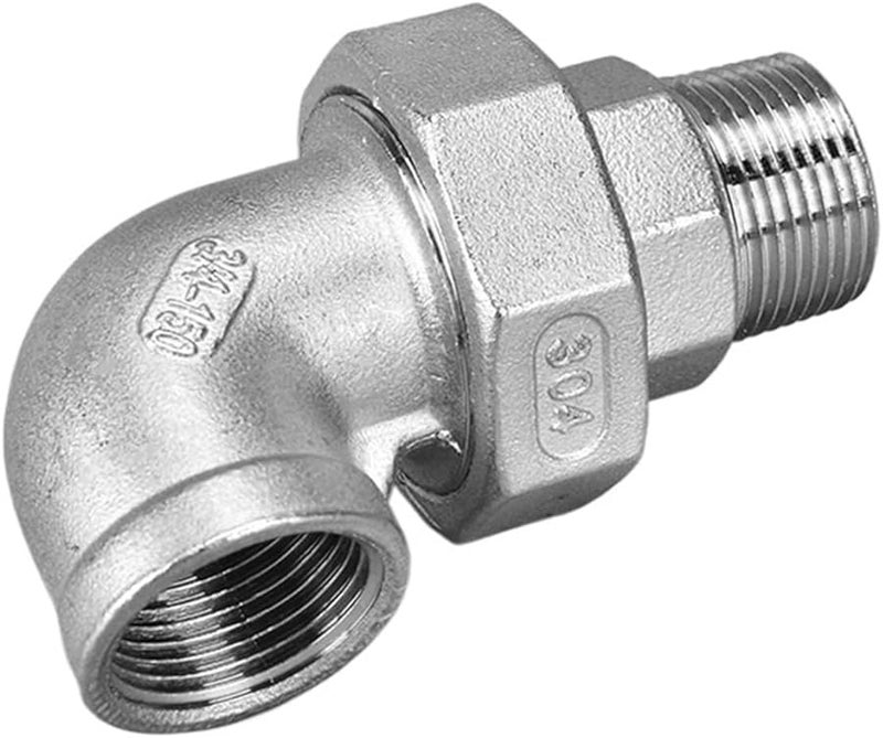 1 1 4 Inch BSPT Male Female 90 Degree Elbow Thread Pipe Fitting Connector - Image 2