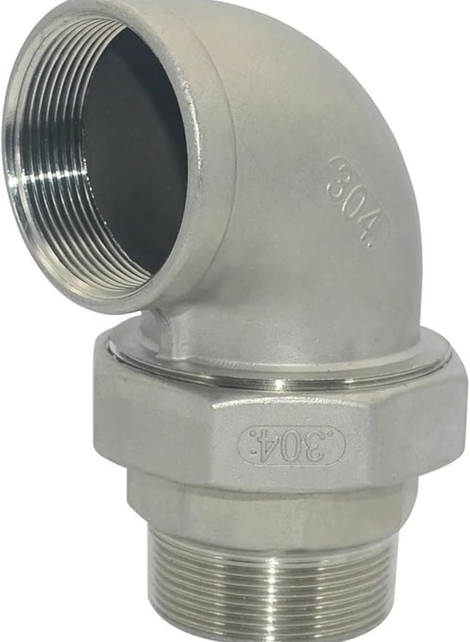 1 1 4 Inch BSPT Male Female 90 Degree Elbow Thread Pipe Fitting Connector - Image 3