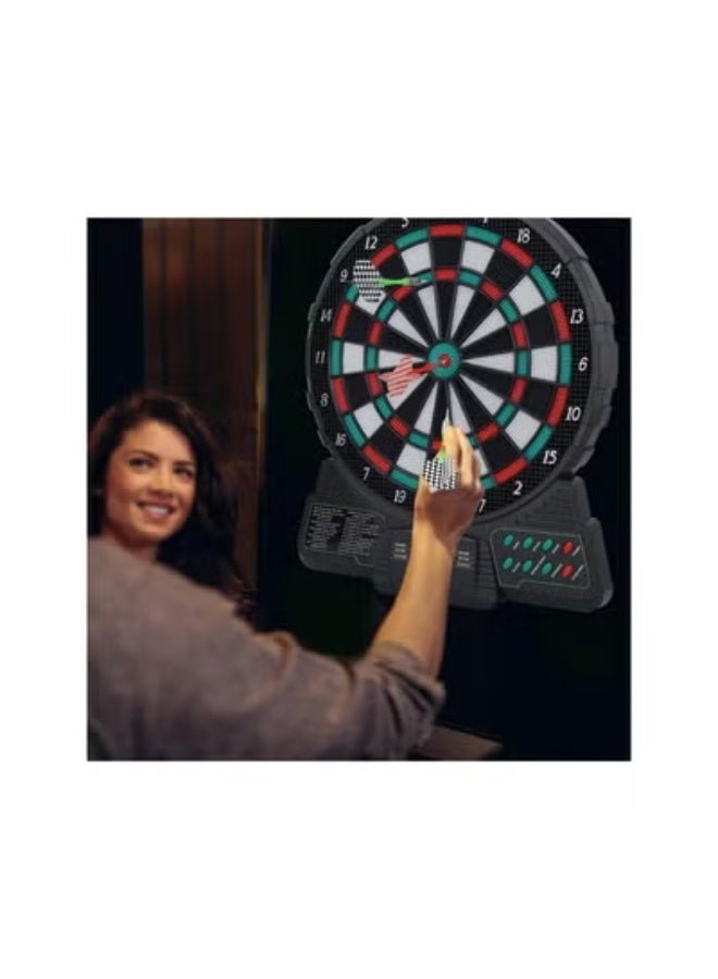 klarako Sports Electronic Dartboards, Talking Electronic Dartboard Magnetic Dart Board, for Adults, with Music and Sound Reminding, LCD Digital Scoring, for Up to 8 Players, 18 Games 159 Options - Image 2