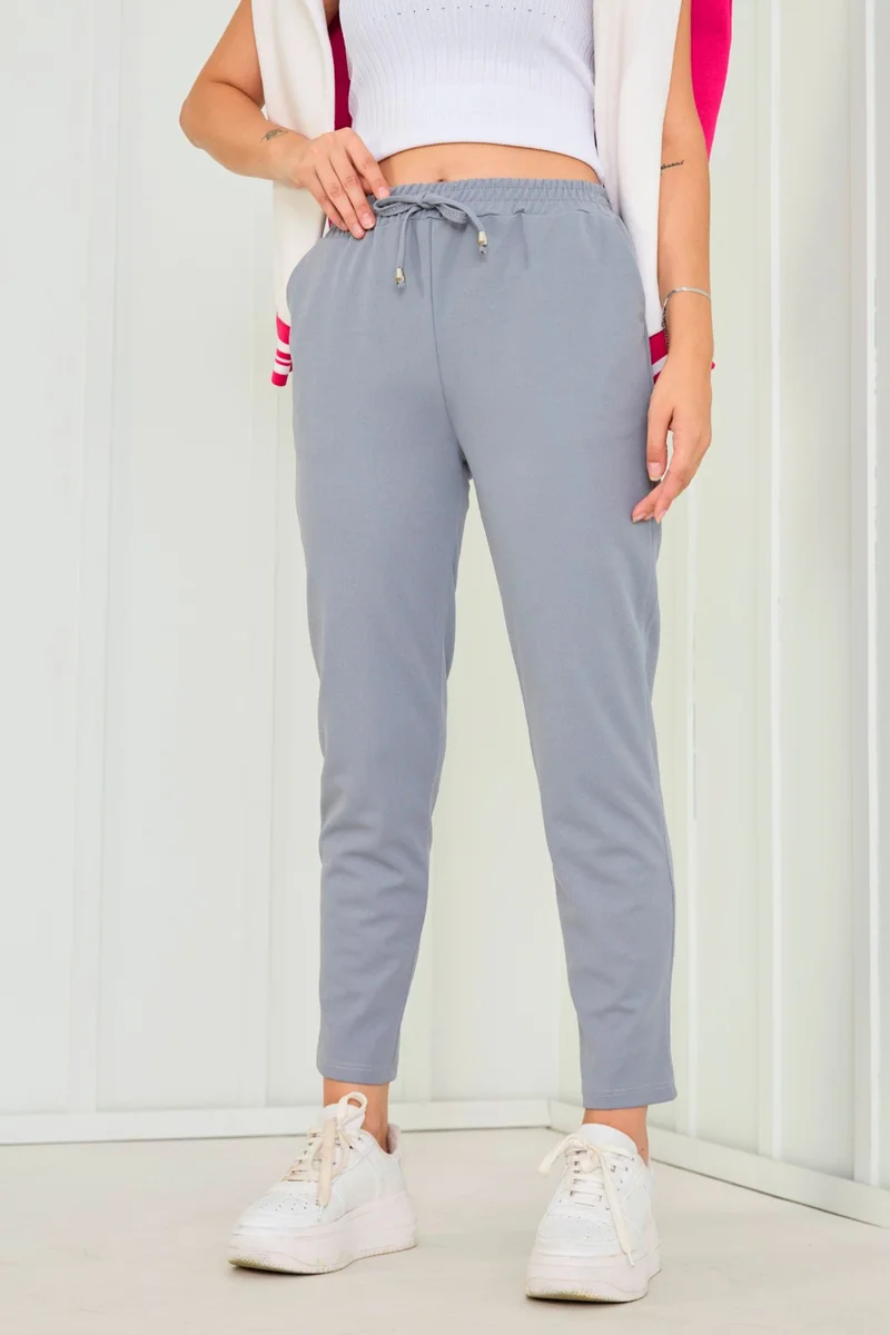 Tofisa 23025-GRI Trousers