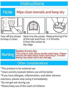 McDou Ingrown Toenails Phomnd Ingrown Toenail Corrector Sticker 120 piece  - Image 4