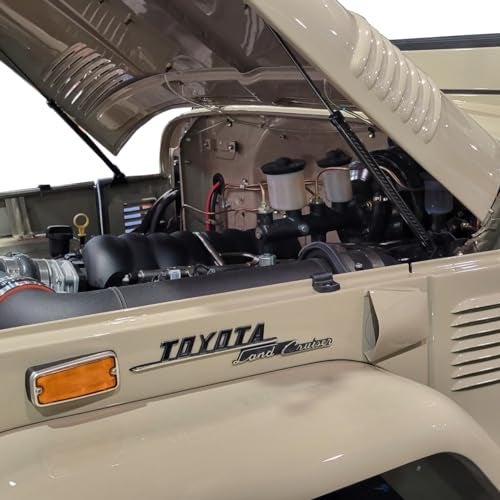 Redline Tuning 21-27002-02 Hood QuickLIFT Plus System Compatible with Toyota Land Cruiser FJ40 1963-1982 (All Black Components) - Image 2