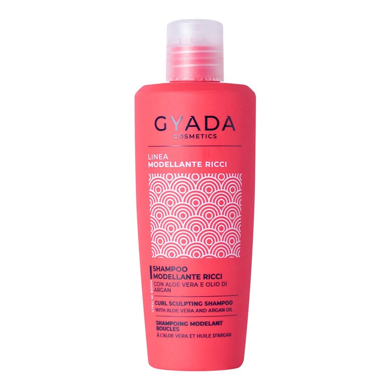 GYADA Curl Defining Shampoo - Hydrate & Control Curly & Wavy Hair with Frizz Control & Moroccan Argan Oil - Adds Volume & Softness - Vegan & Green Formula - Cruelty Free - 8.45 Fl Oz
