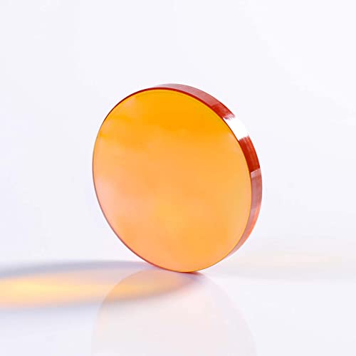 MCWLaser CO2 Laser Lens PVD ZnSe Dia: 20mm FL: 2"/50.8mm for Co2 Laser Engraver Cutter 40W 50W 60W 80W 100W 150W - Image 1