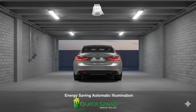 Quick Sense PIR Motion Sensor PR10 | 360° Detection | Ceiling Mount | Automatic Light Control | Energy Saving Sensor | 220–240V AC - Image 4