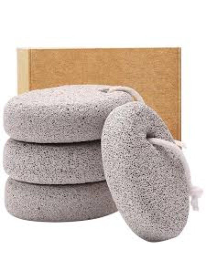 Natural Foot Exfoliating Stone for Refreshing and Smoothing the Skin, Professional Pedicure Care Tool for Soft and Comfortable Feet with a Gentle Touch (Color May Vary) - Image 2