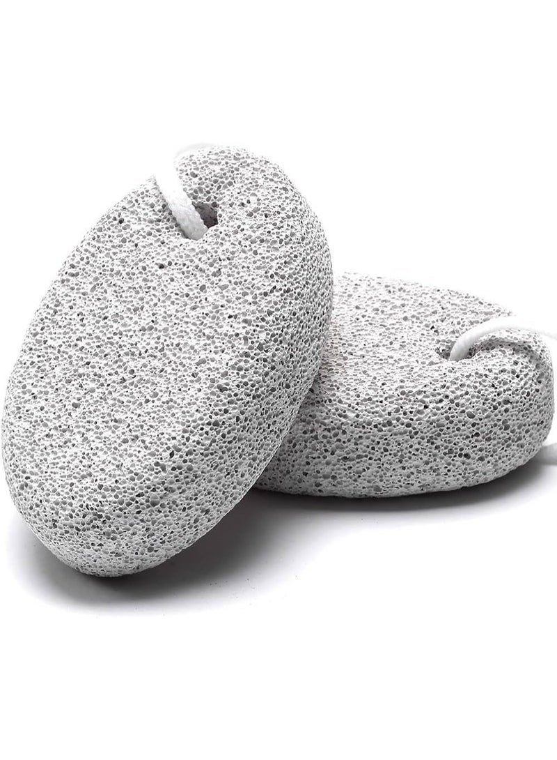 Natural Foot Exfoliating Stone for Refreshing and Smoothing the Skin, Professional Pedicure Care Tool for Soft and Comfortable Feet with a Gentle Touch (Color May Vary) - Image 1
