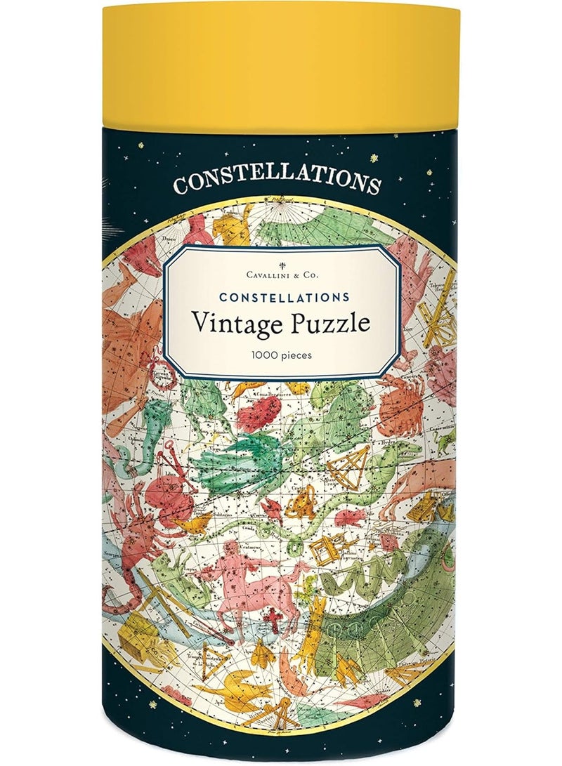 Cavallini & Co. Cavallini Papers & Co. Constellations 1,000 Piece Puzzle, Multi - Image 2