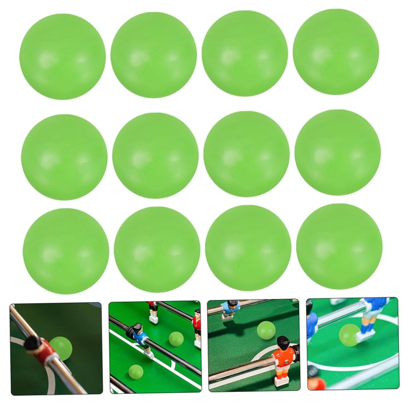 Green Foosball Replacement Players Set For Table Soccer Game With Balls - Image 4