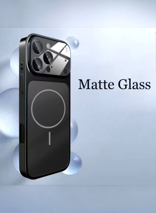 جراب لهاتف ايفون 16 برو ماكس - مع حامل Magsafe سلم نحيف للغاية، [لتغيير شكل ولون هاتفك مع حماية من الدرجة العسكرية]، بدون تقنية الاصفرار، ظهر مقاوم للخدش، غطاء مغناطيسي فائق النحافة - جراب راقي وفخم ويغير لون وشكل موبايلك بنسبة 100% - Image 1