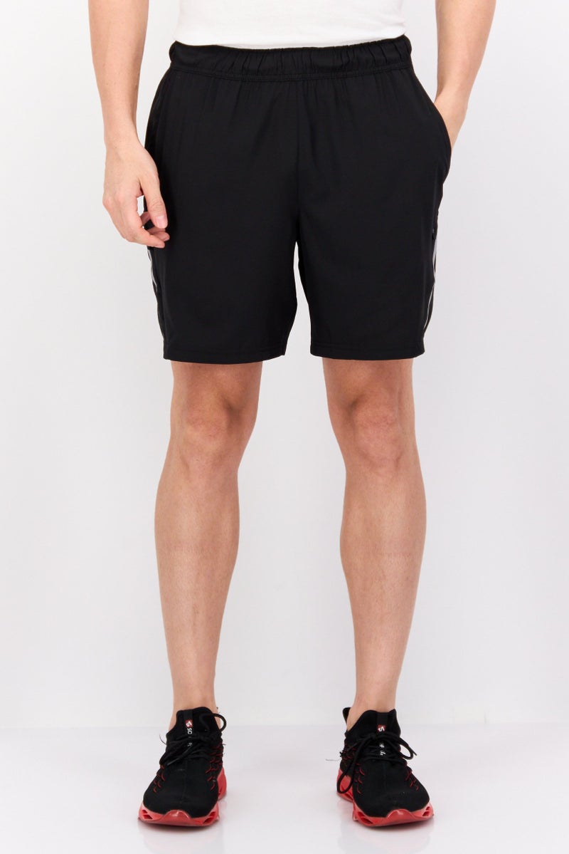 MOTION Men Sportswear Fit Training Shorts, Black - Image 1