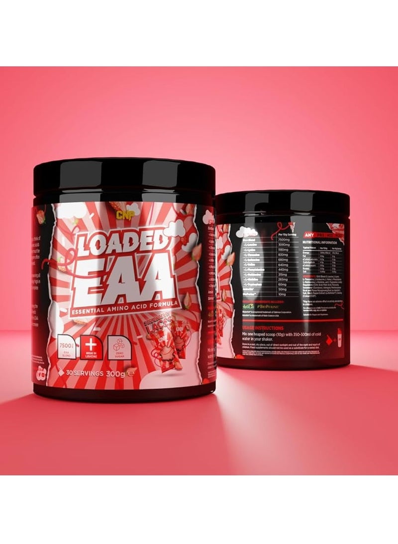سي إن بي CNP محملة بـ EAA 300 جرام بنكهة أربطة الفراولة 30 حصة - Image 2