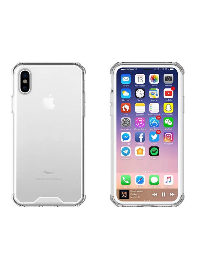 نيبمينينت غطاء حماية واقي لهاتف أبل آيفون X شفاف