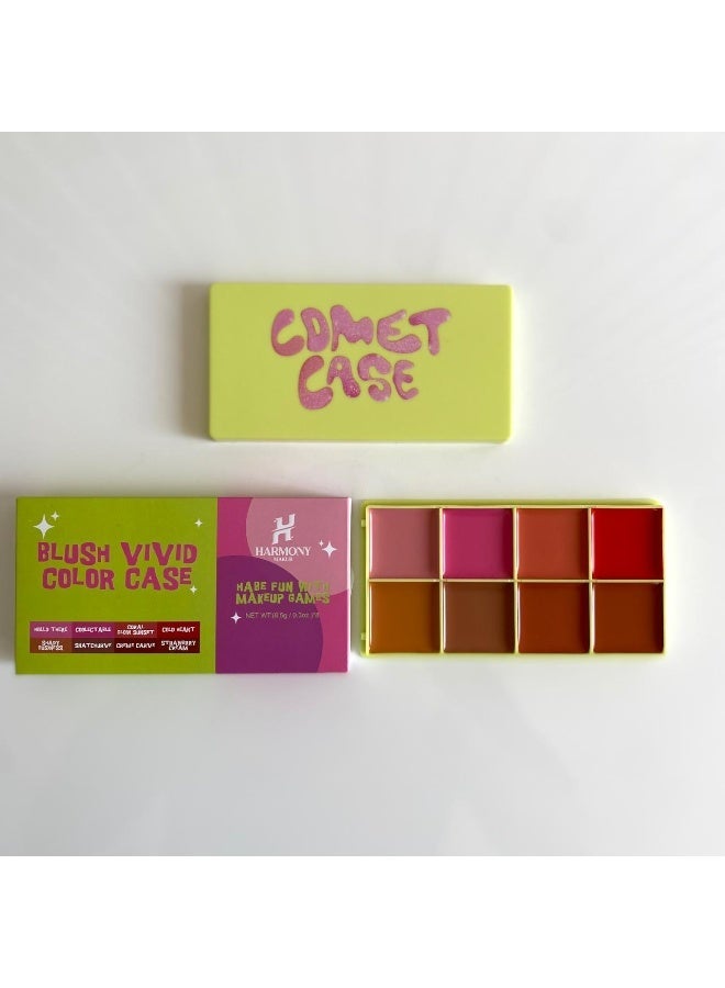 Harmony Multi-Use Creamy Blush & Contour Palette - 8 Shades - Image 5