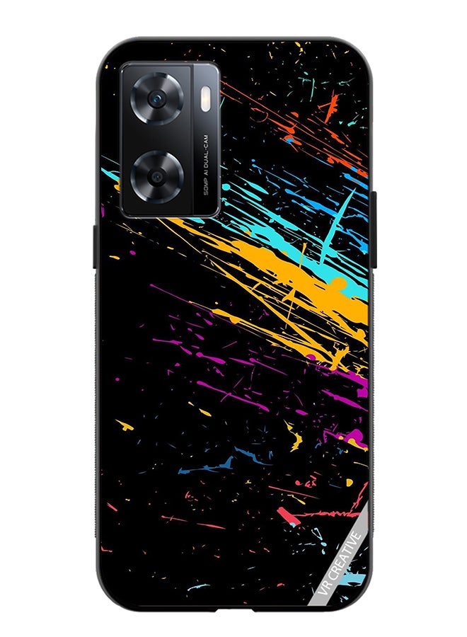 VR CREATIVE Protective Case Cover For Oppo A57/A77s Design Multicolour - Image 1
