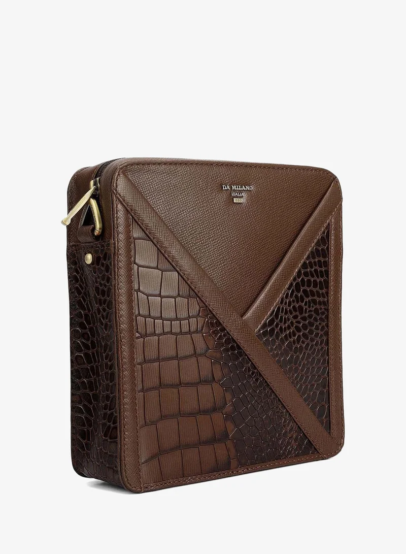 Da Milano Walnut Classic Men's Sling for Men | Best Price UAE