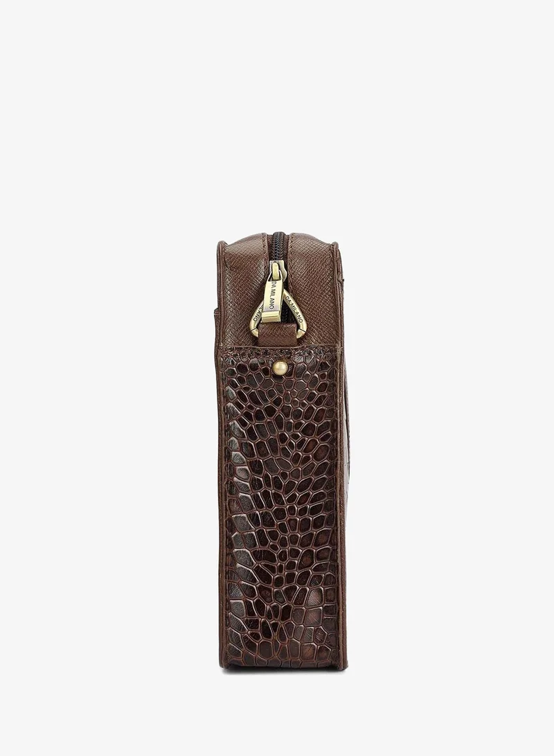 Da Milano Walnut Classic Men's Sling for Men | Best Price UAE