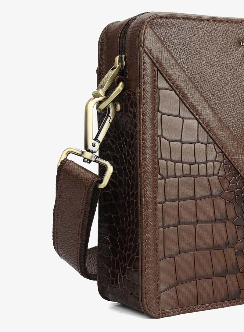 Da Milano Walnut Classic Men's Sling for Men | Best Price UAE