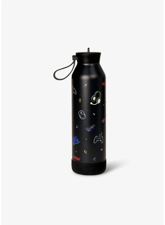 Citron Citron - Stainless Steel Vacuum Water Bottle - Gaming - 750 ml