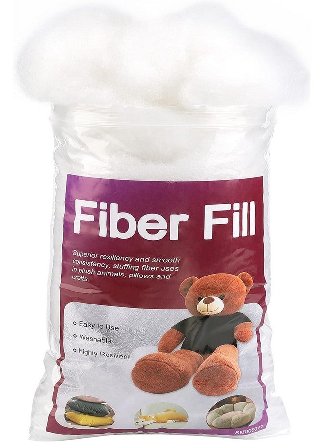 IMSMARTMART IMSMARTMART Premium Synthetic Cotton Filling - Racron Polyester Fiber | Cushions, Pillows, Toys | Non-Allergenic & Washable (1900 Grams) - Image 1