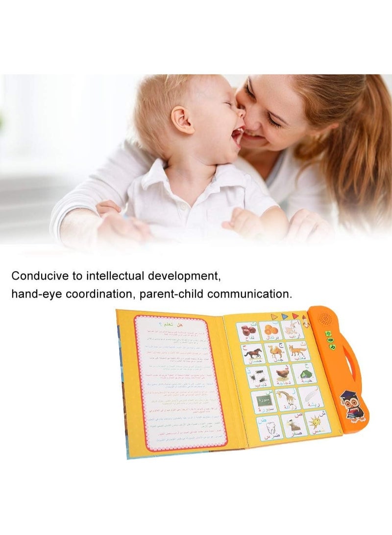 Kids Learning Book, Electronic Arabic Language Book with Learning Pen Preschool Learning Toys for Children Development - Image 2