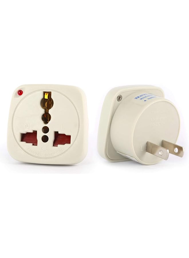 Terminator Terminator Multi Traveler Adapter With Shutter & Indicator (US to Universal)  - Image 1