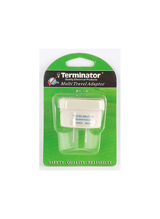 Terminator Terminator Multi Traveler Adapter With Shutter & Indicator (US to Universal)  - Image 3