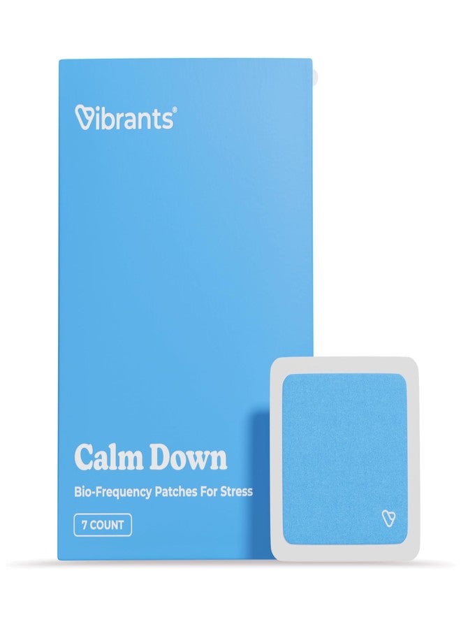 Vibrants Calm Down Patch | Vibrants Bio-Frequency Patches for Stress | Sample Pack - 7 Stress Patches - Image 1