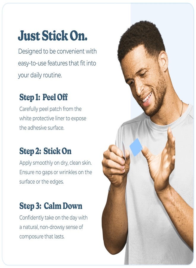Vibrants Calm Down Patch | Vibrants Bio-Frequency Patches for Stress | Sample Pack - 7 Stress Patches - Image 5