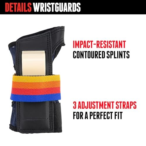 Triple Eight Saver Series 3-Pack Pad Set– Ideal for Skateboarding, In-line Skating, Roller Skating, and Biking - Image 5
