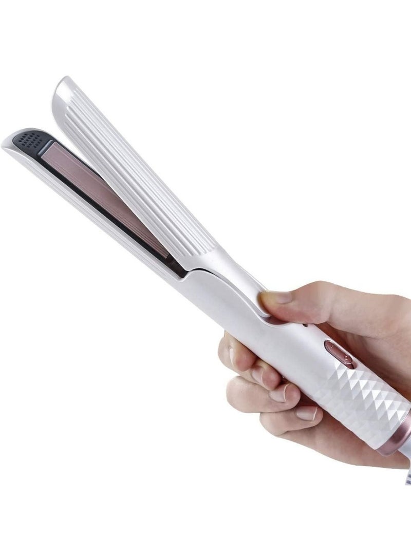 Fancy only Ceramic Professional Flat Iron Hair Curler & Hair Straightener 2-in-1 For Curling Wand And Straightening Roller - Image 2