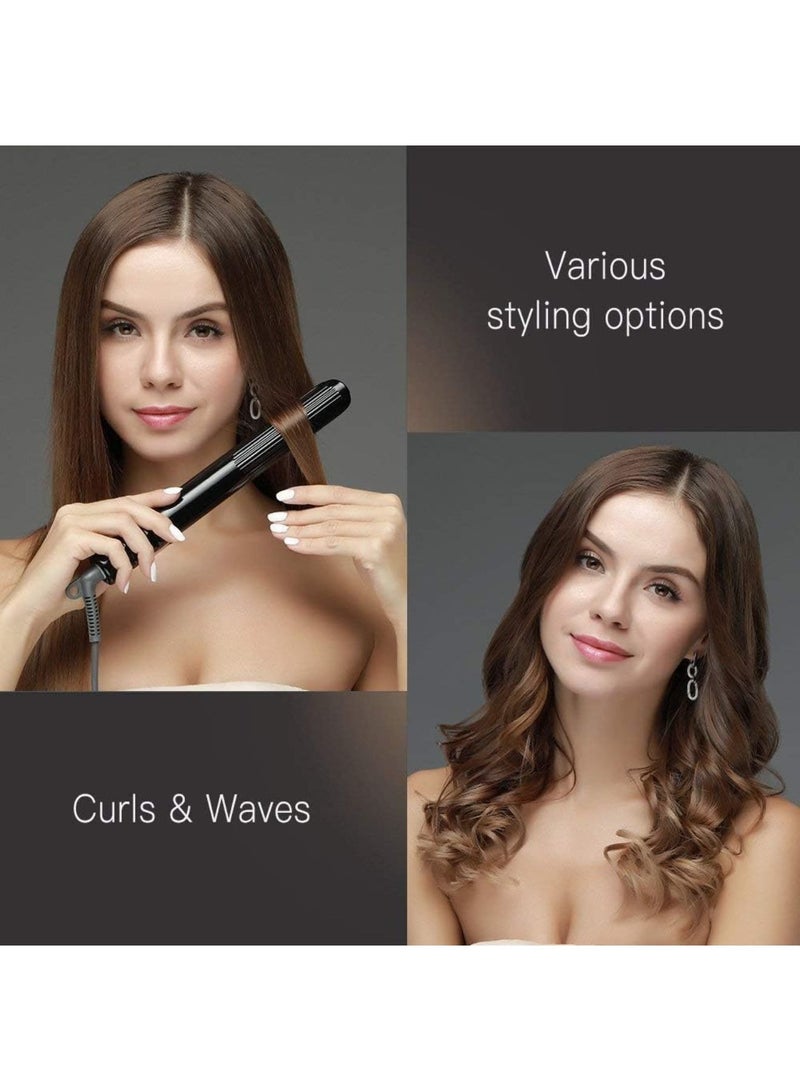 Fancy only Ceramic Professional Flat Iron Hair Curler & Hair Straightener 2-in-1 For Curling Wand And Straightening Roller - Image 5