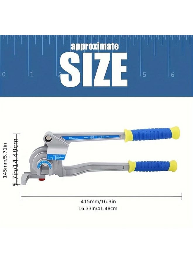 3 In 1 Manual Lever Tube Bender Metric Plumbing Electrical Industrial Use - Image 3